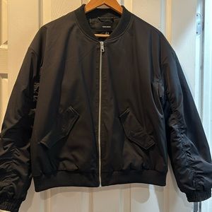Vero Moda Alexa Bomber Jacket in Black